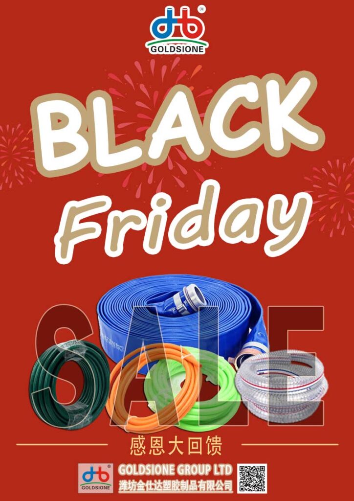 Black Friday PVC Hose sale