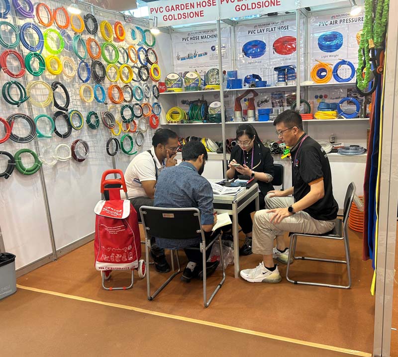 PVC Hose Demonstrations at 134th Canton Fair