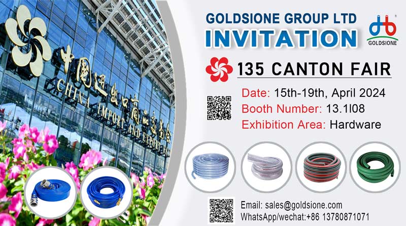 Goldsione Invites You to Attend the 135th Spring Canton Fair in April 2024