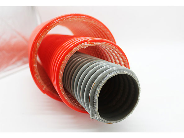 PVC Fiber-reinforced Plastic Spiral Suction Hose